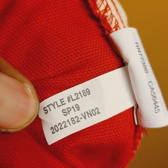 J. Crew Mercantile | Red Twill Button-Down Skirt (Size 10) - Picture 7 of 11